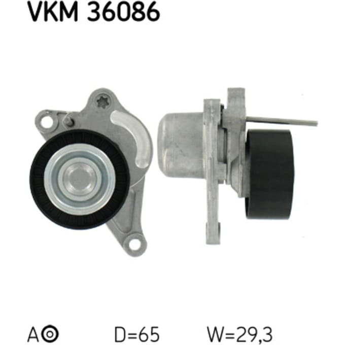 Spanarm, V-ribbelriem SKF VKM 36086