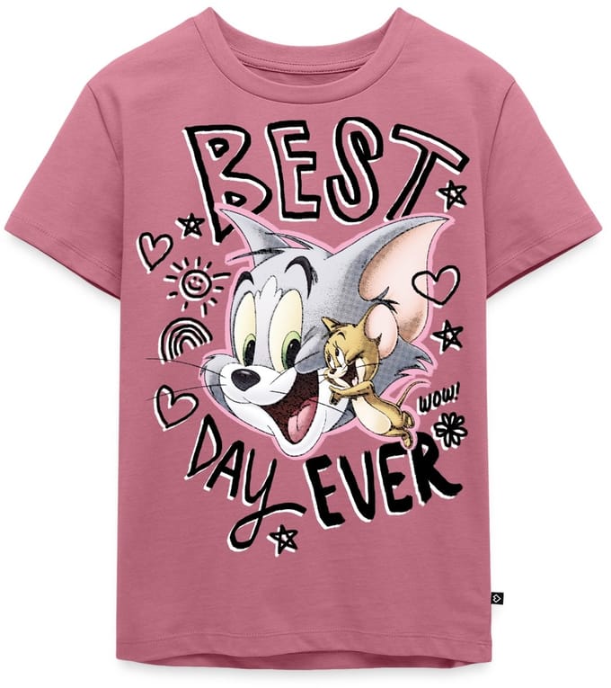 Tom En Jerry Best Day Ever Tekening Premium T Shirt Kinderen