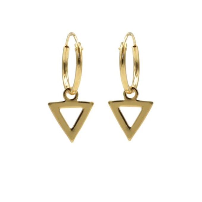 Karma Symbols oorbel M1915 Open Triangle
