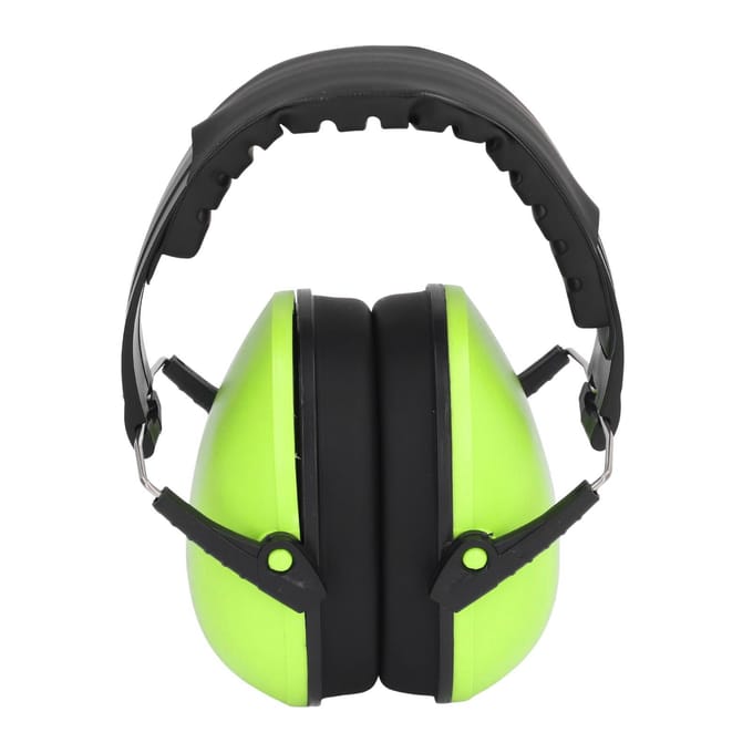 Oorbescherming Oorkap NRR 21DB Geluidsdicht Geluidsreducerende Hoofdtelefoon Comfortabele Schietoorkap Groen black