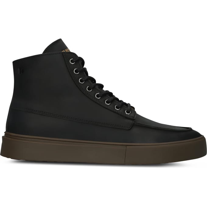 Blackstone RUBY EERO - ZIPPER - CG188 Black - Sneaker (high) - Man - Black - Maat: 44