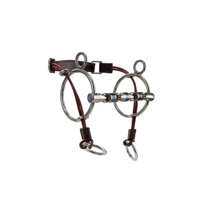 Combiné bit voor paard Trust Sweet Iron Curbgag Waterford 16