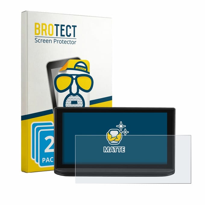 BROTECT - Screenprotector voor Peugeot 3008 2023 - Folie Beschermfolie matte 2 Stuks