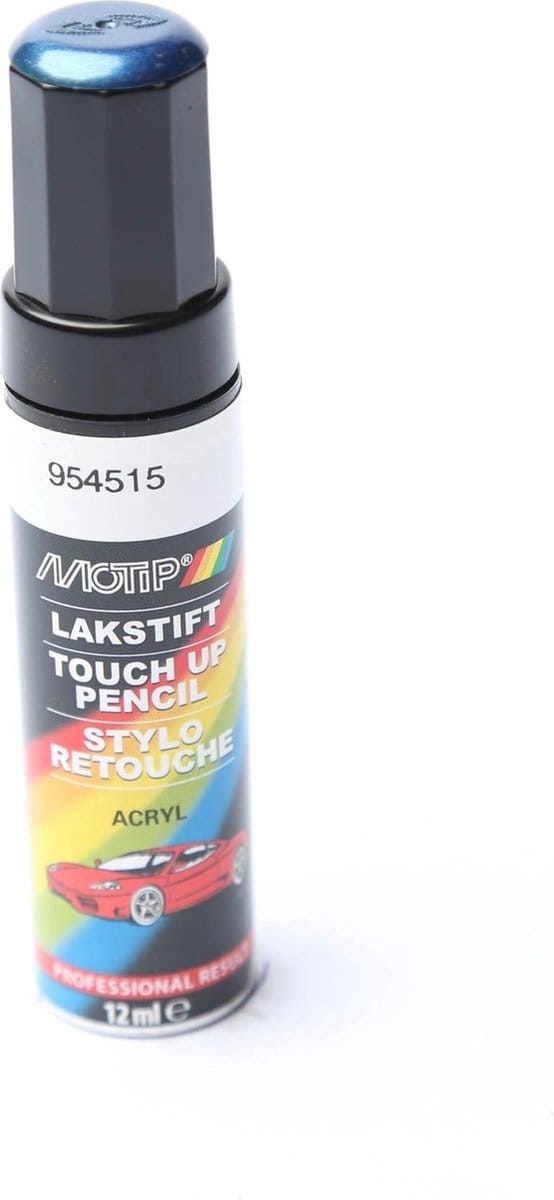 Motip 954515 - Auto lakstift - Blauw Metallic - 12 ml