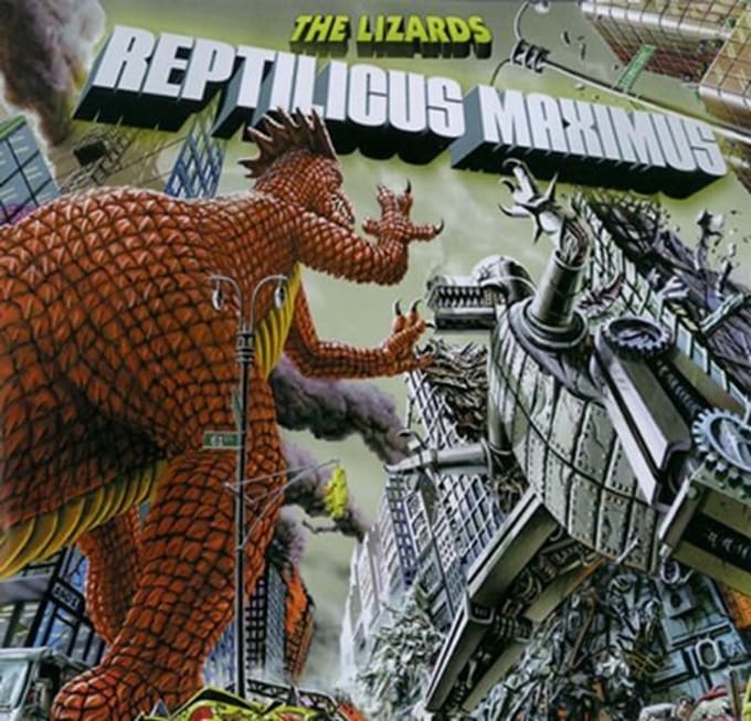 Lizards - Repitilicus Maximus (CD)