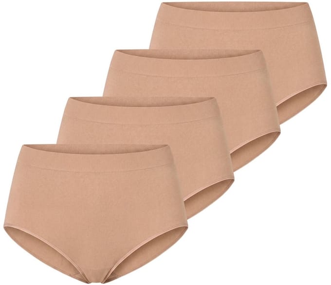 Schiesser Dames culottes sculptantes 4 pack Classic Seamless