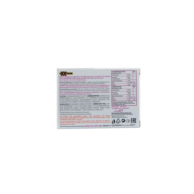 eXXtreme Lbdo Caps Women 10 Capsules