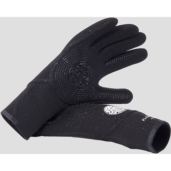 Rip Curl Flashbomb 3/2 5 Finger Gl Handschoenen zwart