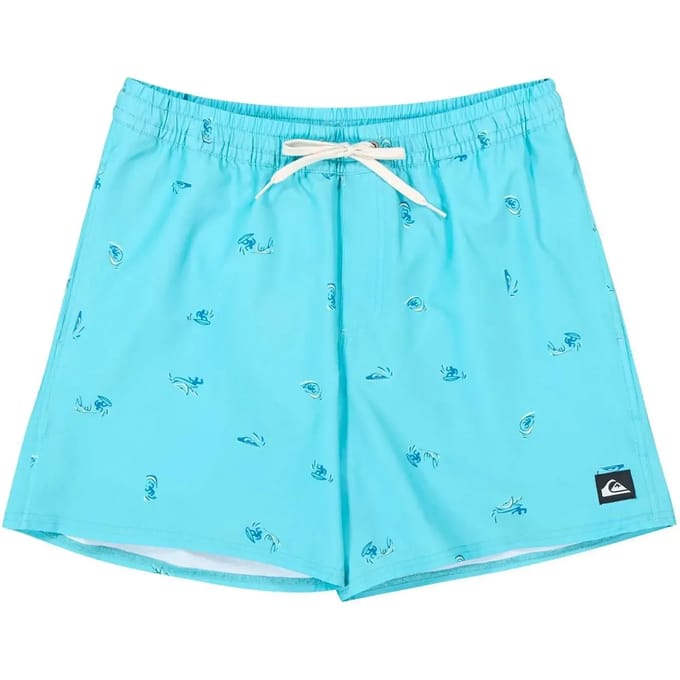 Quiksilver Stretch Printed Volley 16´´ Zwembroek Blauw M Man