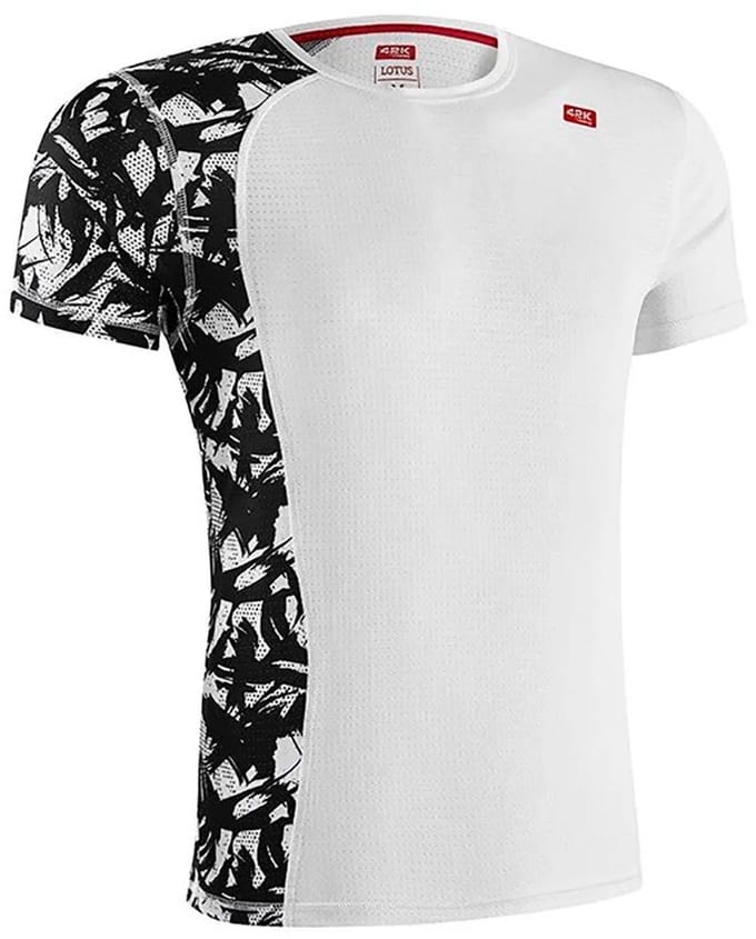 42k Running Lotus T-shirt Met Korte Mouwen Wit XS Man