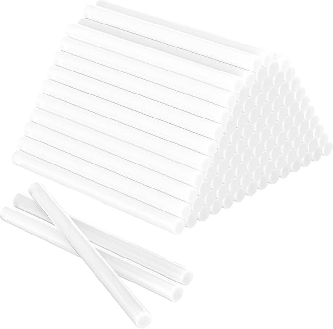 Transparante Sneldrogende Lijmpistolen - 7 mm x 100 mm (100 Stuks)