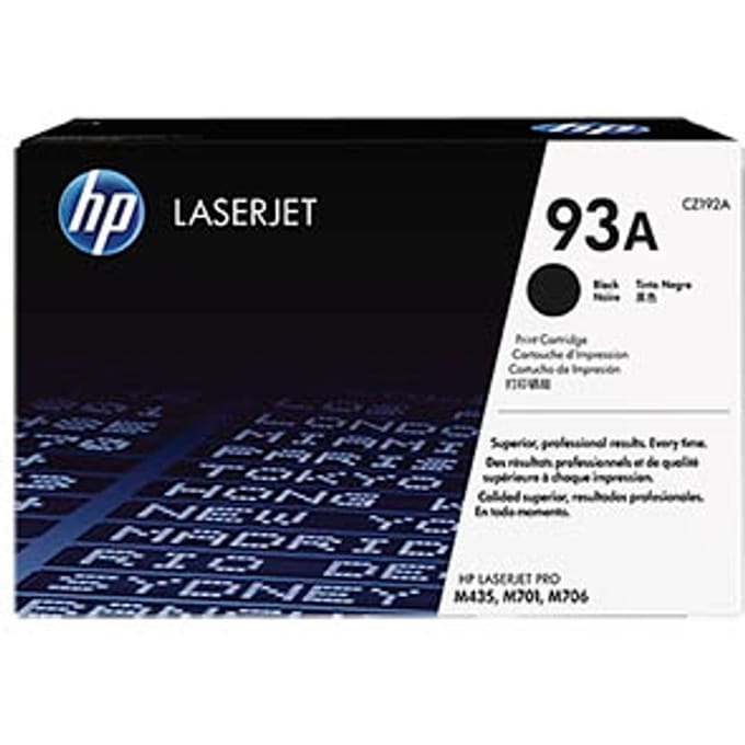 HP CZ192A nr. 93A toner cartridge zwart (origineel)