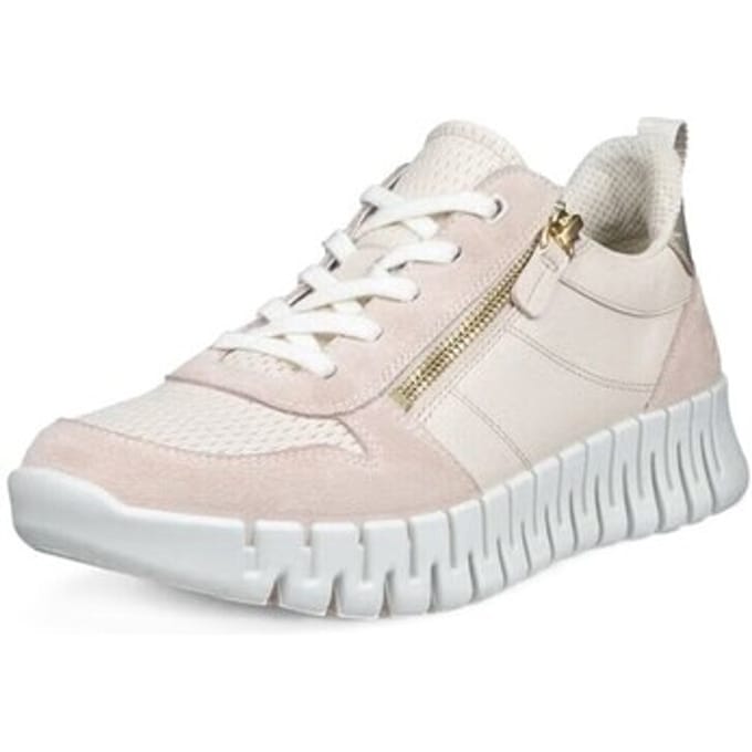 ECCO GRUUV W Dames Sneakers - BEIGE