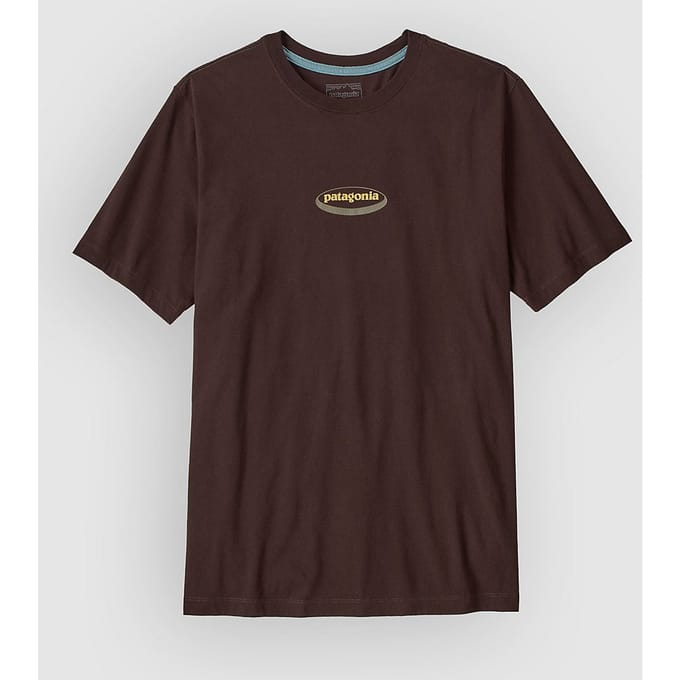 Patagonia 95 Oval Logo T-Shirt bruin