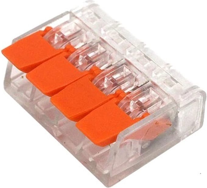 Lasklem / verbindingsklem 4p - LED Verlichting - Benodigdheden