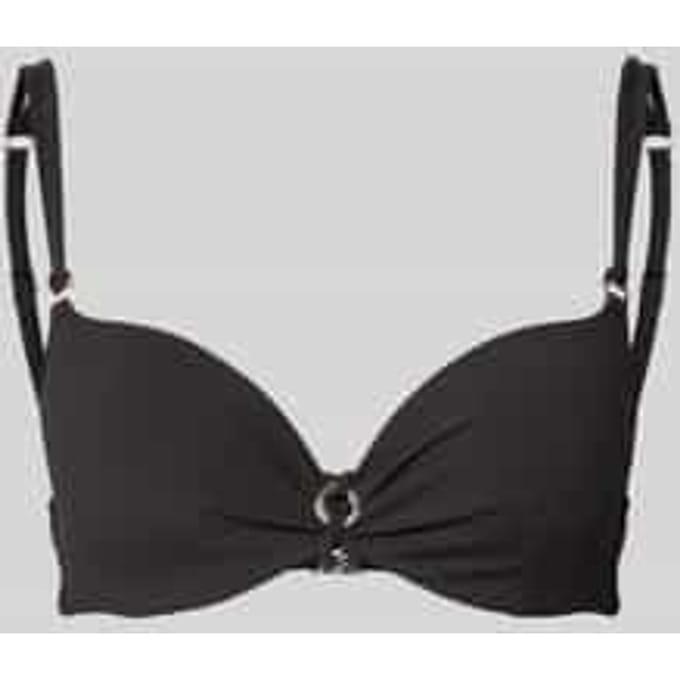 Bikinitop met structuurpatroon model 'Costillas'