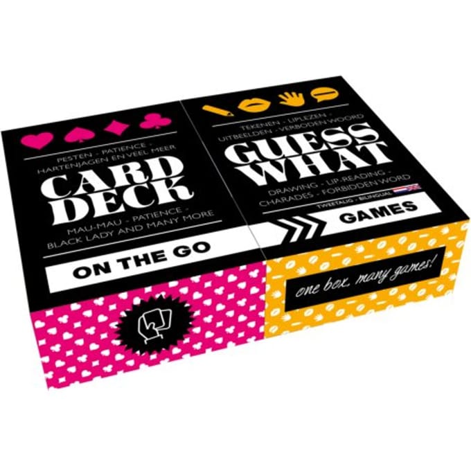 Spel - On the go - Kaartspel & raadspel in doosje