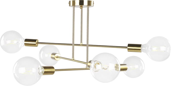 KIDANE - Plafondlamp - Messing - Metaal
