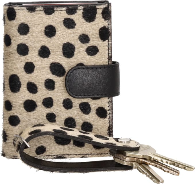 Hide & Stitches Wallowa Safety Wallet - 100% Leer - Cheeta