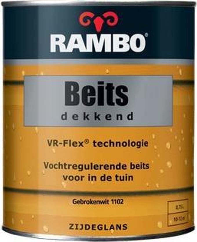 Rambo Beits Dekkend - 0,75 liter - Gebrokenwit