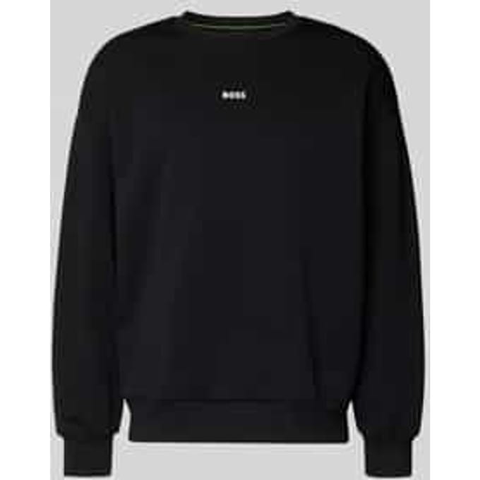 Regular fit sweatshirt van katoenmix model 'STENSON'
