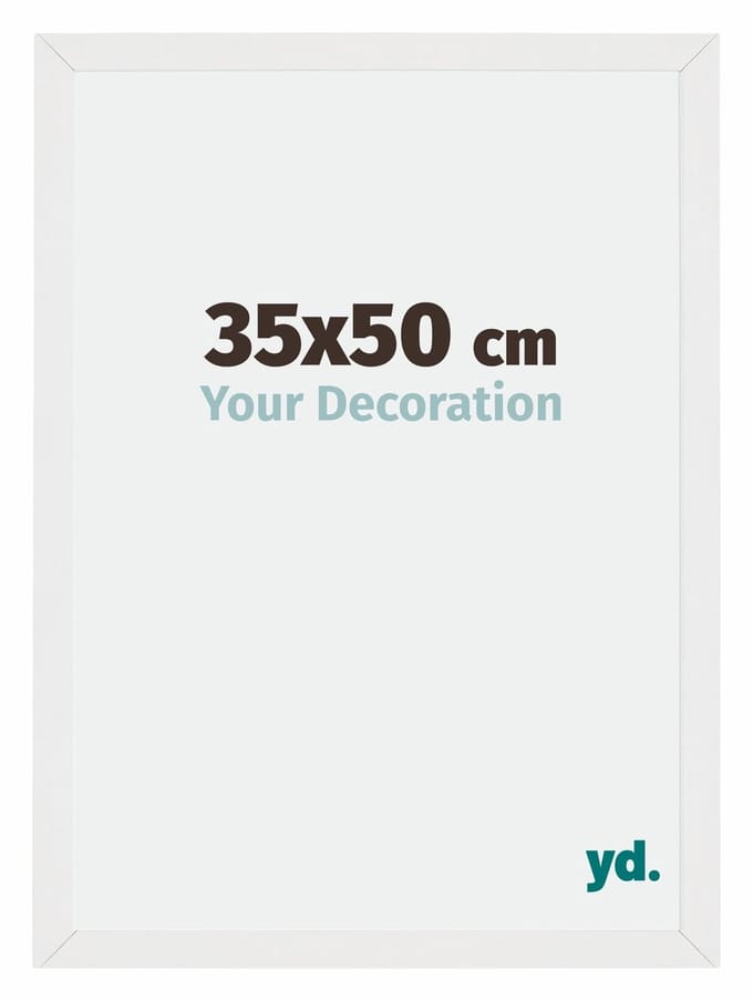 Your Decoration - Fotolijst 35x50 cm - MDF - Wit Hoogglans - Mura