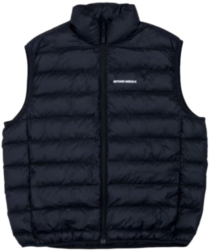 Beyond Medals Packable Down Winterbodywarmer heren Zwart M