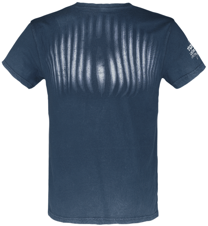 Tool T-shirt - Grid Skull - S tot 3XL - voor Mannen - blauw