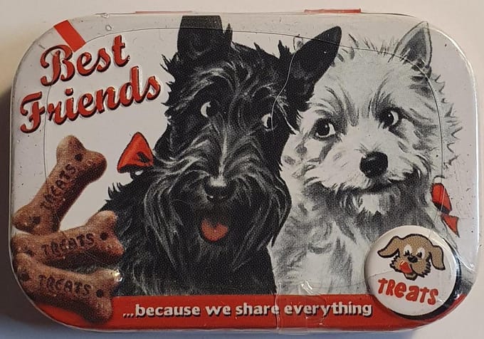 Best Friends - Pepermunt Doosje mint box 4 x 6 cm