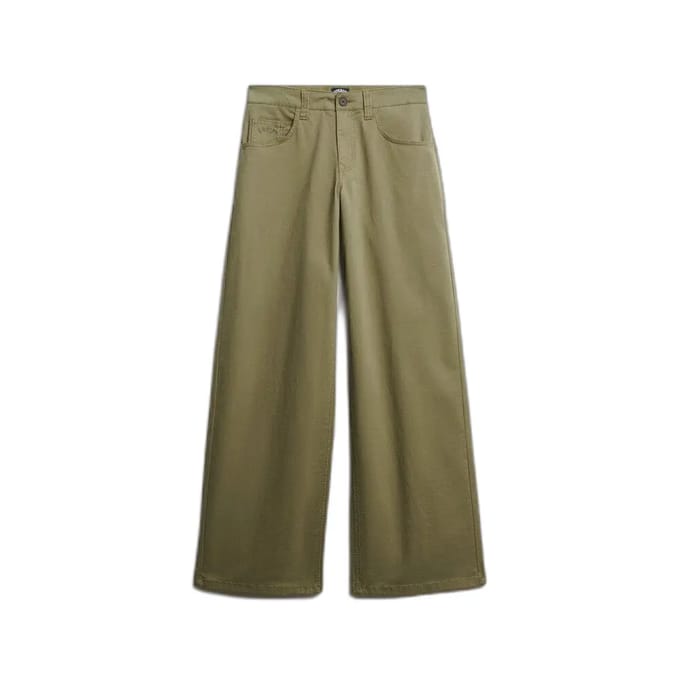 Baggy chino broek voor dames Superdry