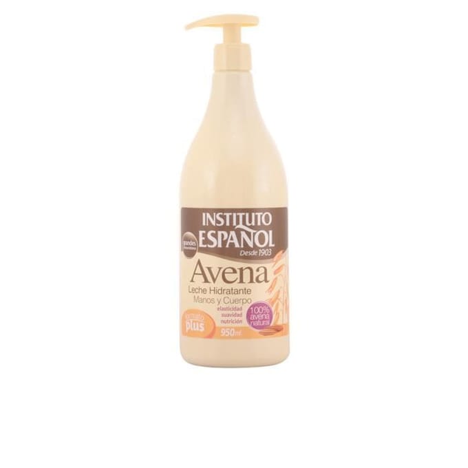 Hydraterende melk - INST.ESPAOL - Haver - 950 ml - Zonder parabenen - Alle huidtypes