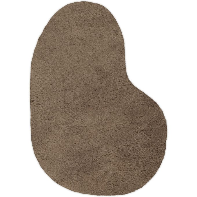 Ferm Living Wollen tapijt Forma - esbruin - Large