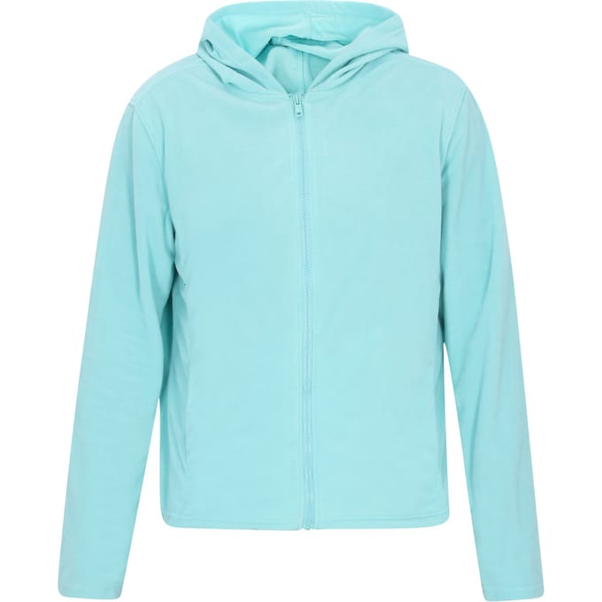 Mo Fleece jas Heren turkoois