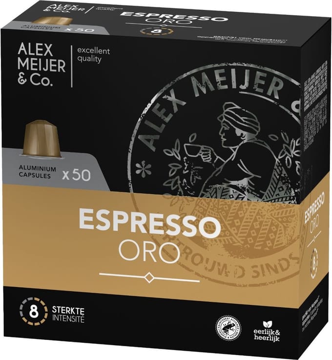 Alex Meijer Espresso Oro - 50 capsules