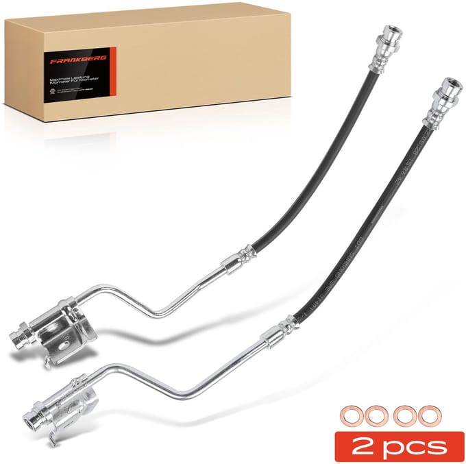 Frankberg 2x remslang achter links/rechts voor Hyundai Accent IV