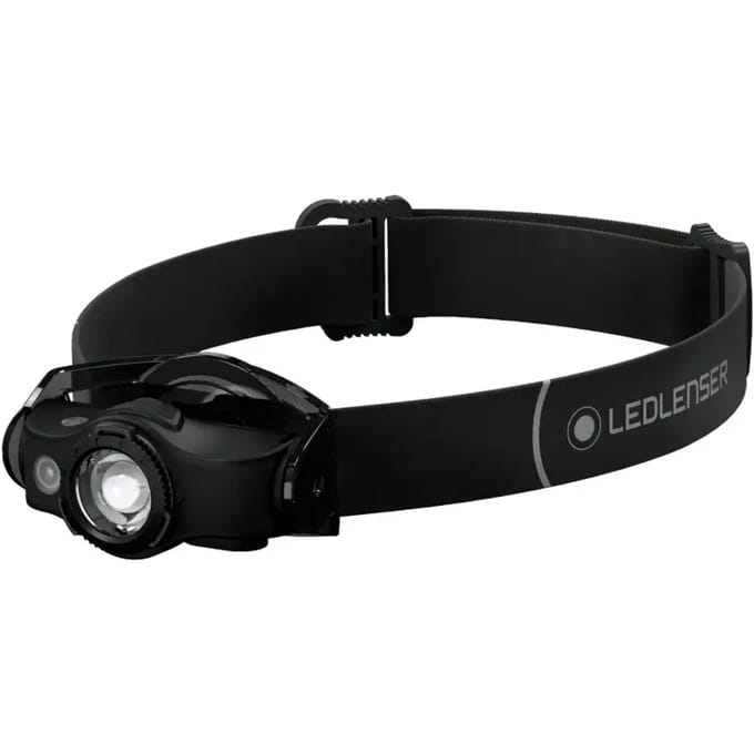 Ledlenser MH4 headlamp, 400 lumen, black/black