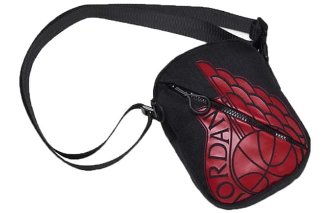 Jordan Polyester Schoudertas, Mobiele Telefoon Portemonnee, Crossbody Tas Standaard ONESIZE