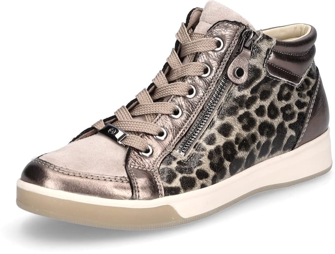 Ara dames hoge sneaker Rom leo