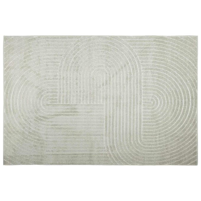 vidaXL - Binnen- - en - buitenkleed - PALMERAS - Groen - 200 - x - 280 - cm - Polyester