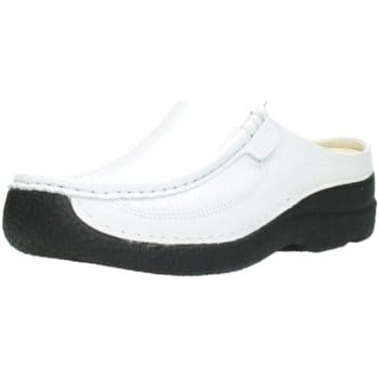 Wolky Roll Slide Dichte Teen - Wit - Maat 38