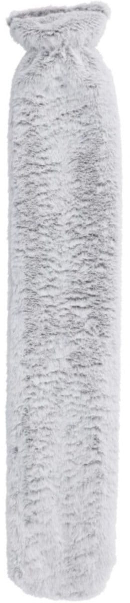 Home & Styling Warmwaterkruik Lang Pluche - 72x12cm - Wit