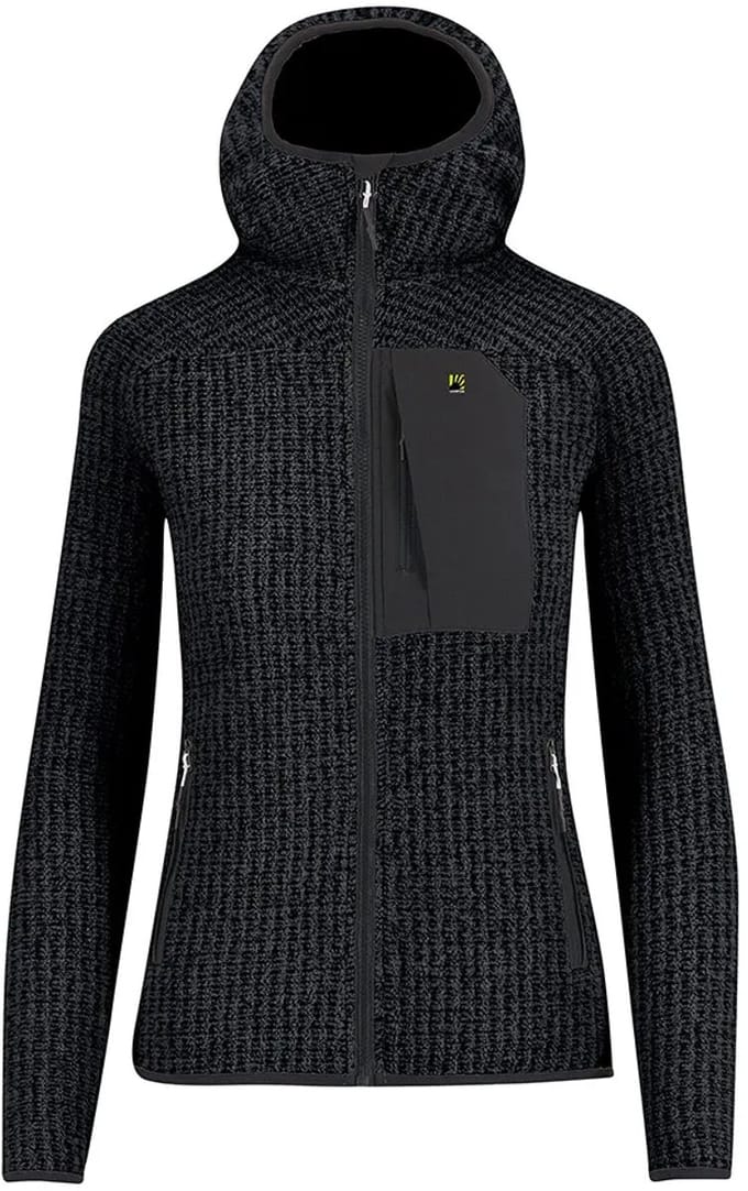 Karpos Rocchetta Evo Fleece Met Volledige Rits Zwart M Vrouw