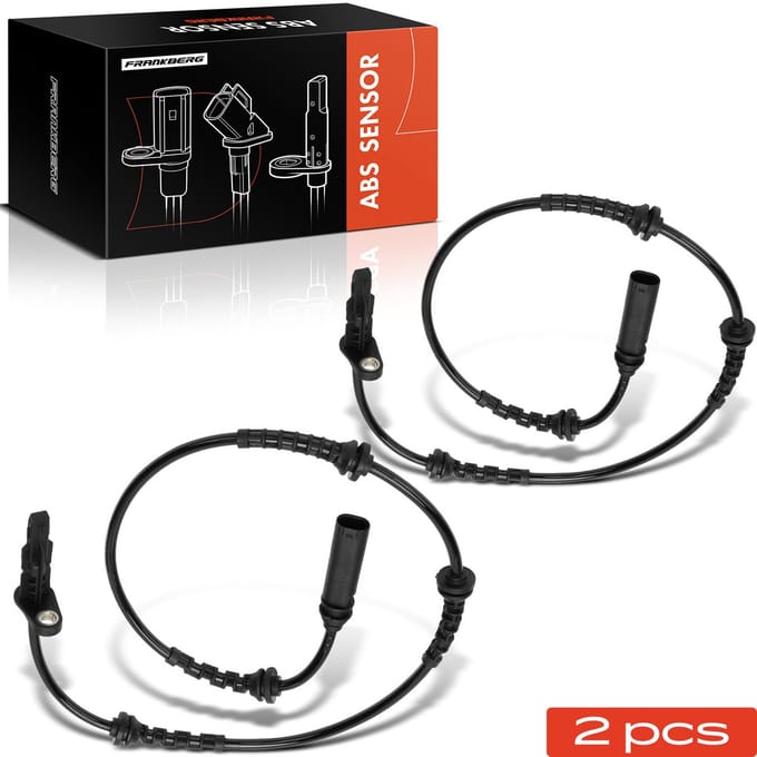 Frankberg 2x ABS Sensor Achteras Links Rechts voor BMW