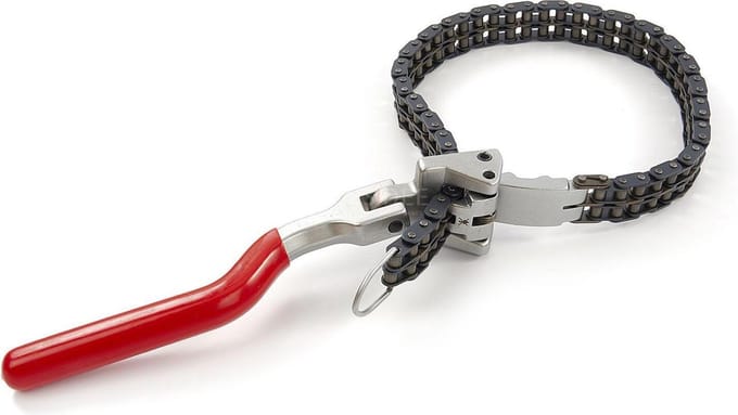 HBM Professionele Super Grip Oliefiltertang met Ratelfunctie 60-160 mm