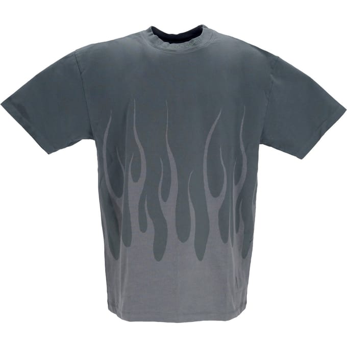Corrosive Flames Heren T-shirt Tee Balsam Groen