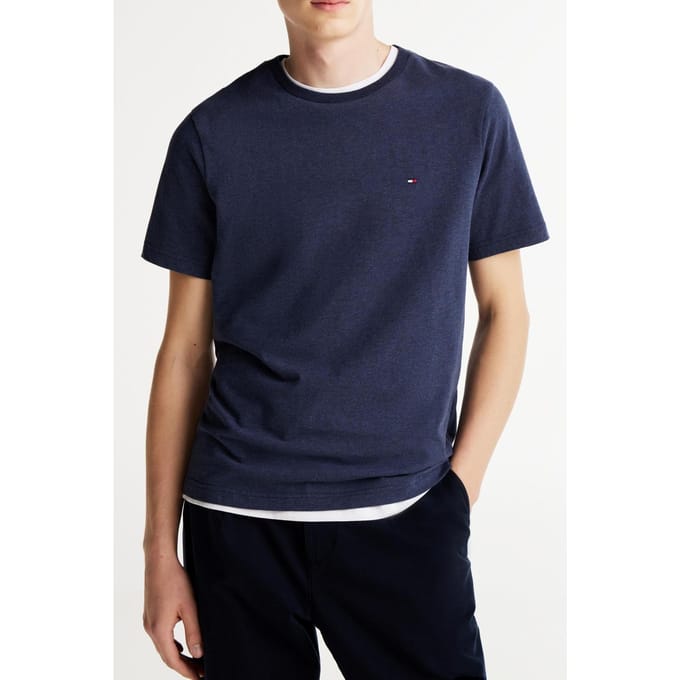 Tommy Hilfiger Essential Regular Fit T-shirt Desert Sky Heather Taglia: S | Magliette basic Outlet | Uomo