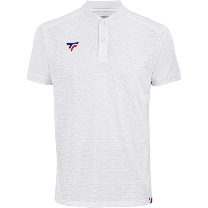 Tecnifibre Team Mesh Korte Mouw Poloshirt Wit S Man