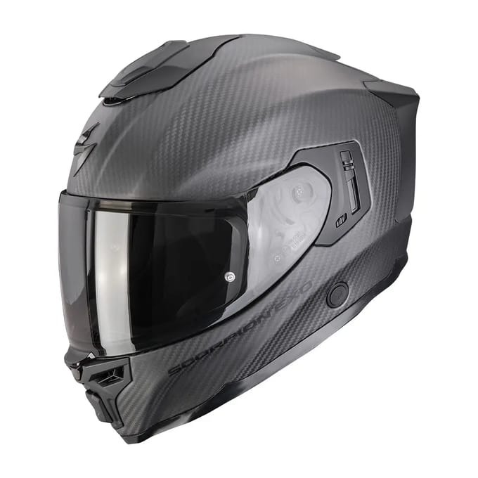 Scorpion EXO-1500 Carbon Solid Matt Black - Integraalhelm - Maat S - Motorhelm - ECE 22-06 gekeurd
