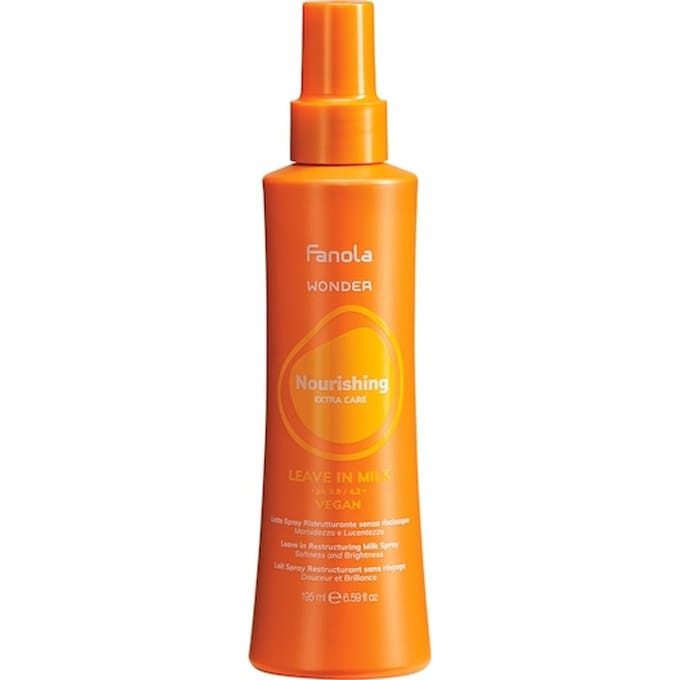 Fanola Wonder Voedende Extra Verzorging in Melk Spraybehandeling Dames 195 ml