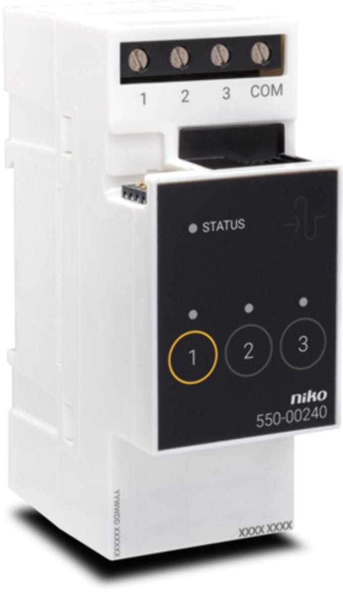 Niko Home Control analoge stuurmodule 0-10V - 550-00240